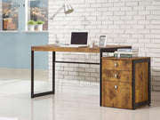 Estrella Industrial Antique Nutmeg Writing Desk image