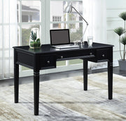 Transitional Black Writing Desk image