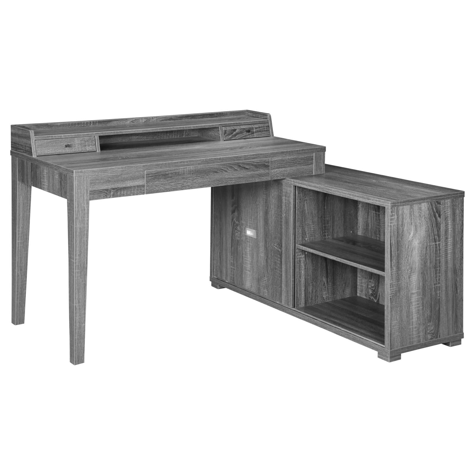 G805751 L-Shape Desk W/ Outlet image