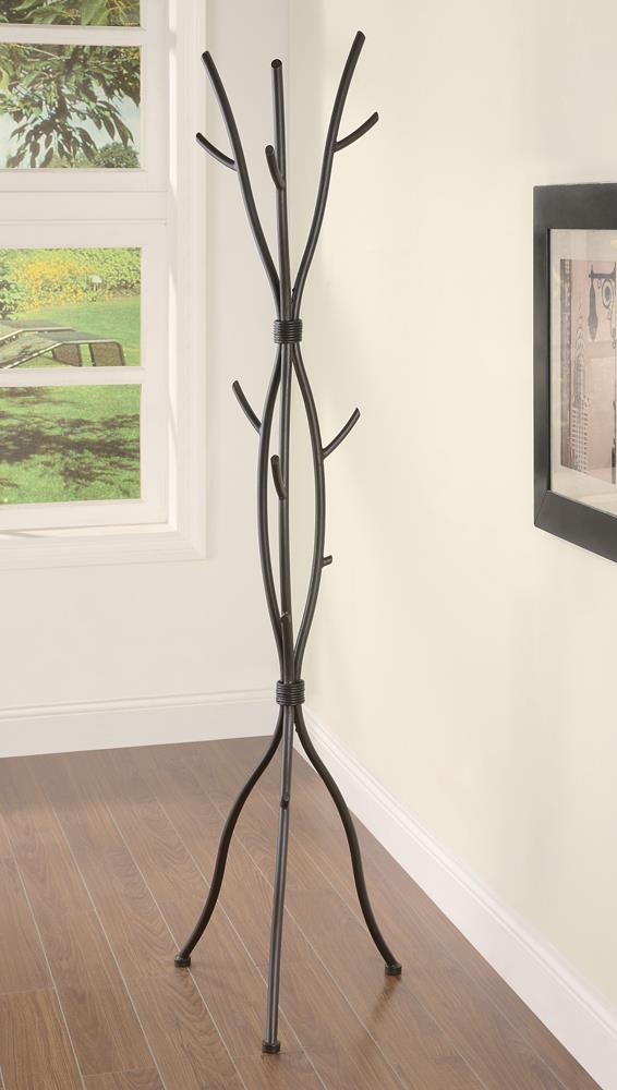 G900864 Casual Brown Twig Style Metal Coat Rack image