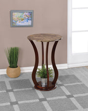 Transitional Brown Accent Table image