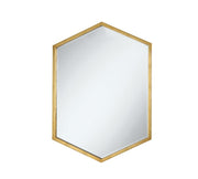 Unique Hexagon Shaped Mirror image