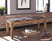 Bohemian Upholstered Bench image