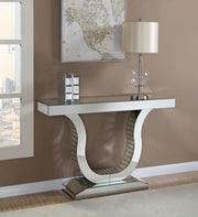 G930010 Contemporary Mirrored Console Table image