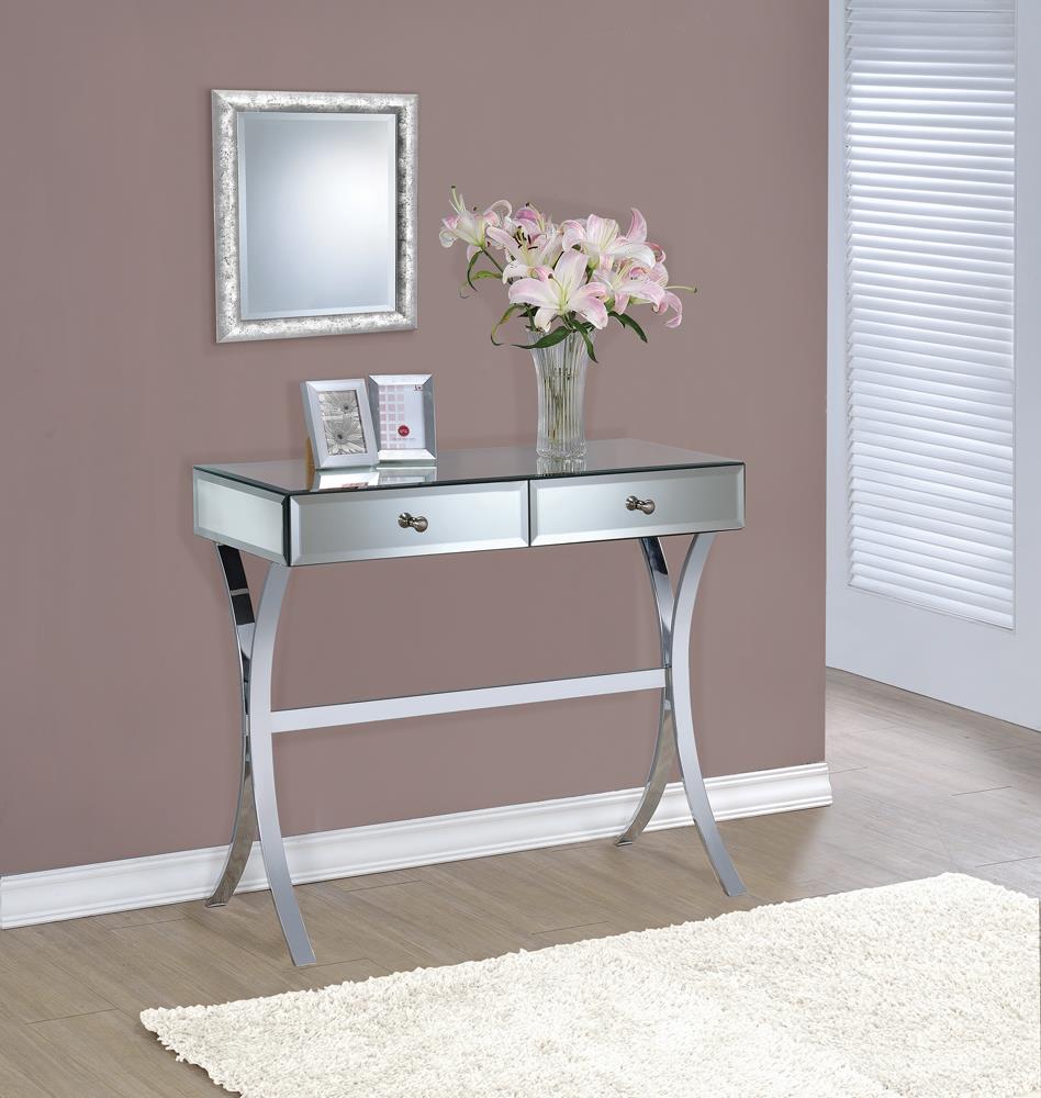 G950355 Contemporary Mirrored Console Table image