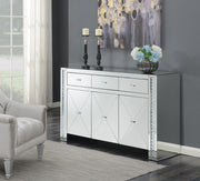 G951100 Contemporary Silver and Black Cabinet image