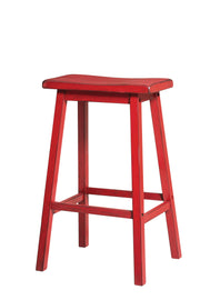 Gaucho Antique Red Bar Stool image