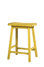 Gaucho Antique Yellow Counter Height Stool image