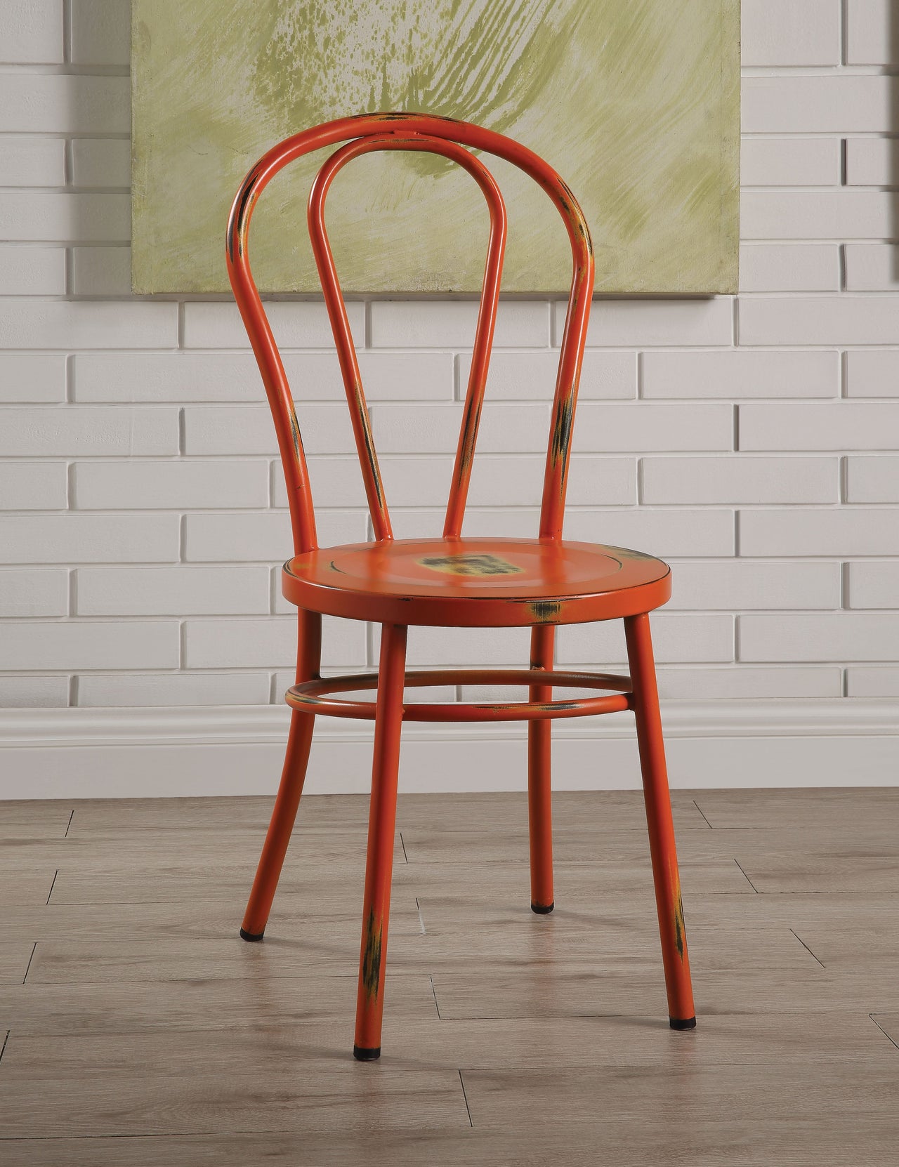 Jakia Antique Orange Side Chair image