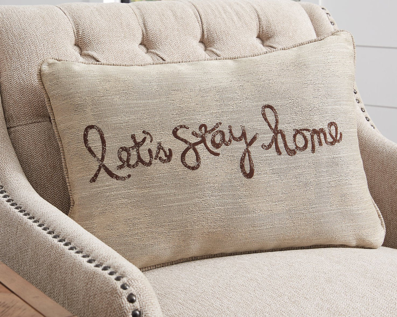 Lets Stay Home Pillow image