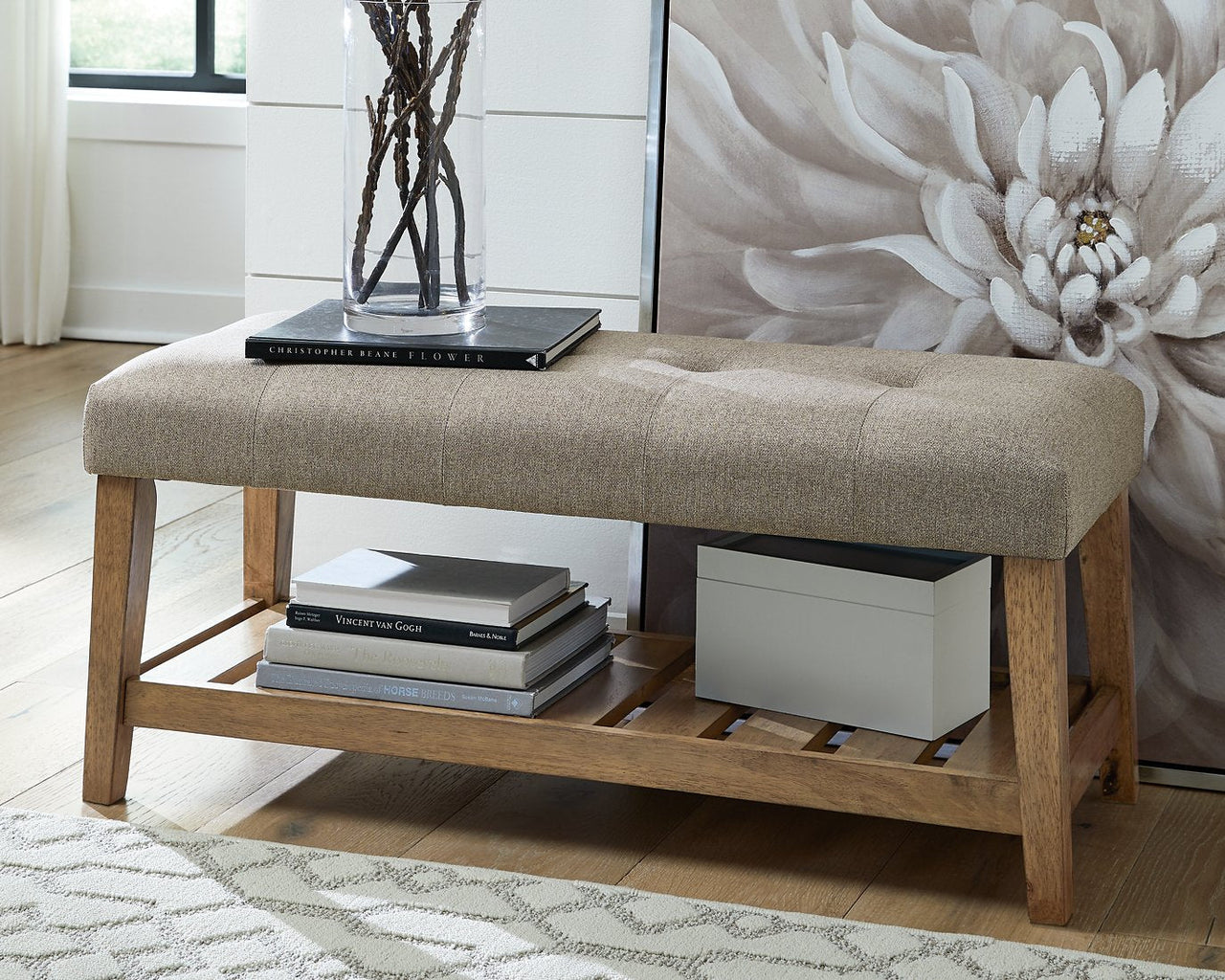 Cabellero Upholstered Accent Bench image