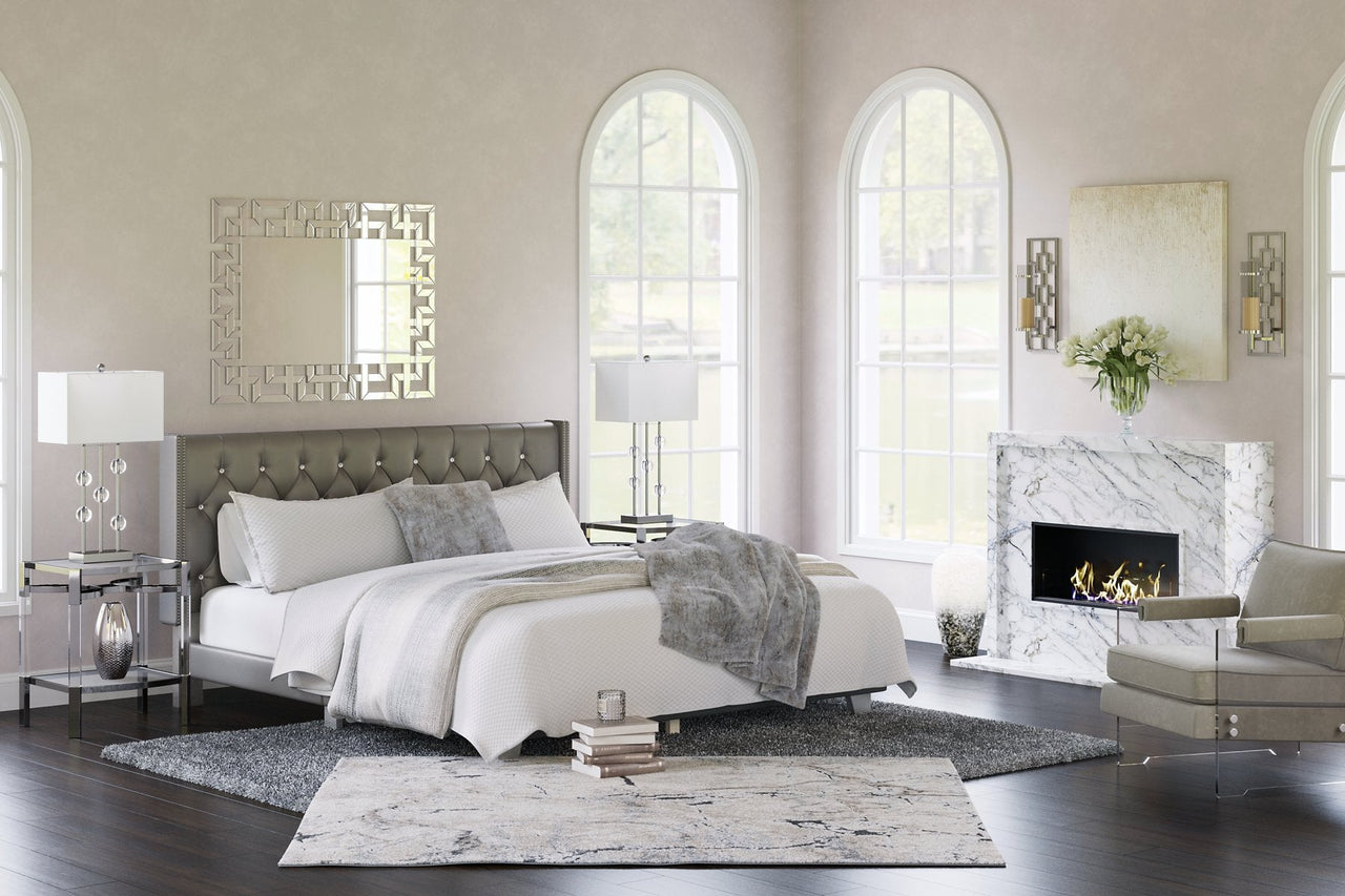 Vintasso Upholstered Bed image