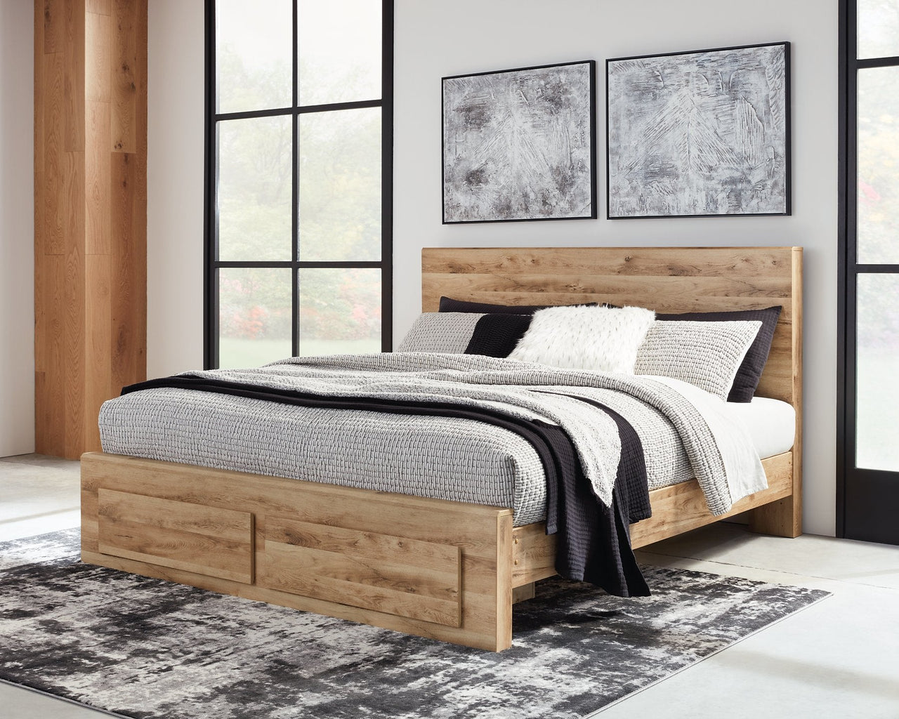 Hyanna Panel Storage Bed image