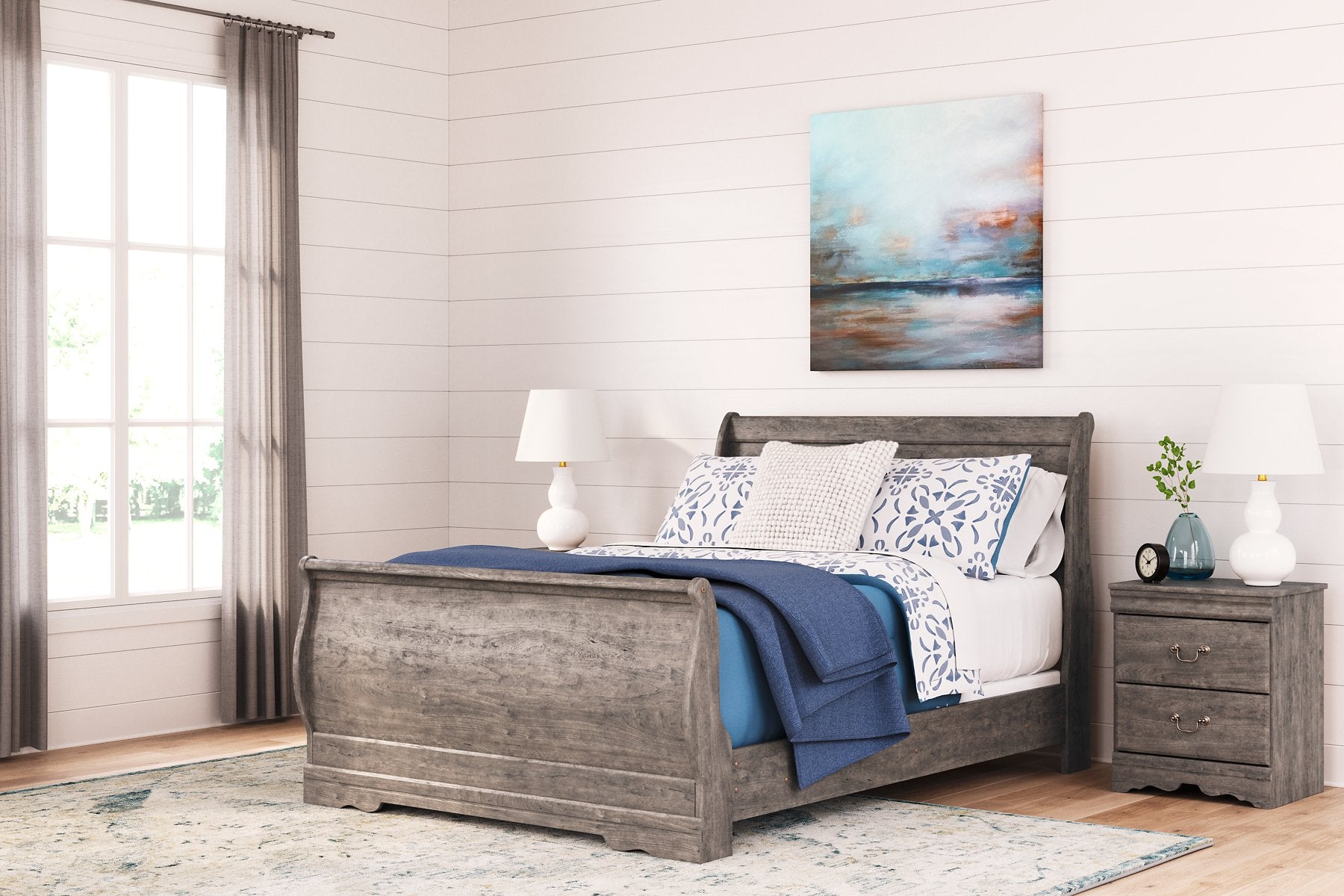 Bayzor Full Sleigh Bed image