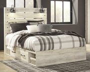 Cambeck Queen Panel Bed with 2 Storage Drawers image