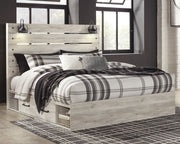 Cambeck King Panel Bed with 2 Storage Drawers image