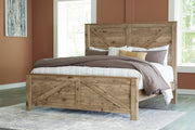 Shurlee King Crossbuck Panel Bed image