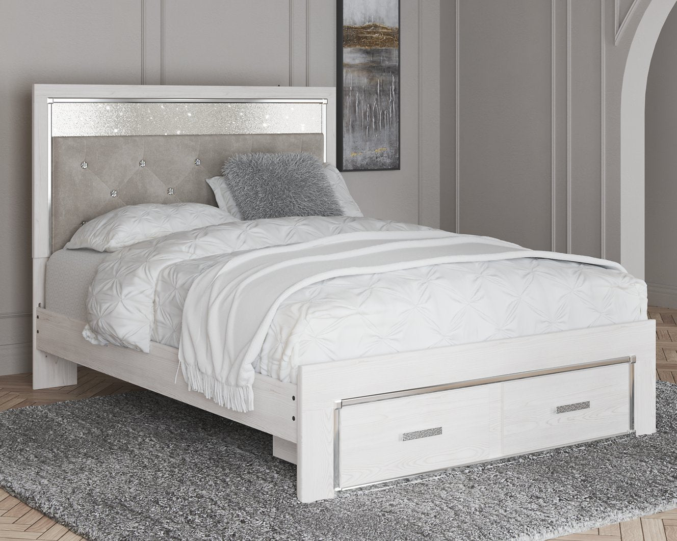 Altyra Queen Upholstered Storage Bed image