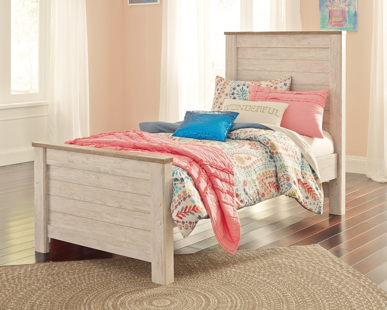 Willowton Twin Panel Bed image