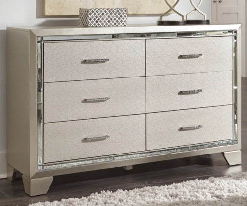 Lonnix Queen Panel Bed And Dresser