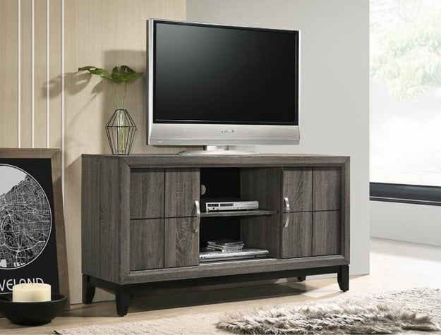 B4620-8 AKERSON TV STAND GRAY