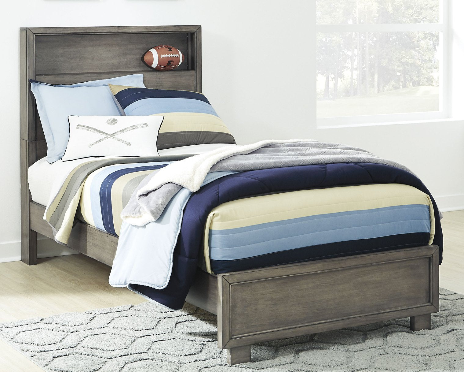 Arnett Full Bookcase Bed image