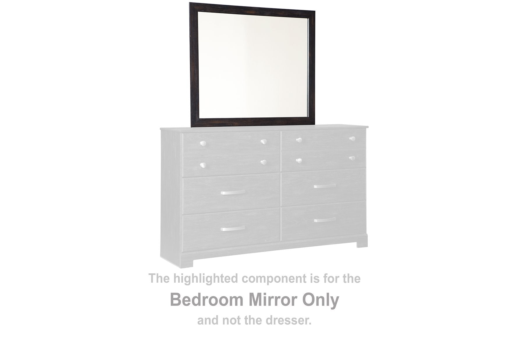 Reylow Bedroom Mirror image