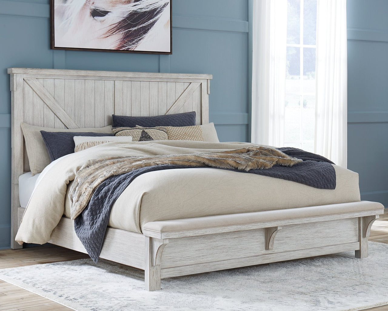 Brashland California King Panel Bed