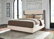 Anibecca Queen Upholstered Panel Bed image