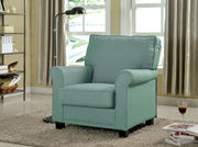 BELEM Blue Single Chair w/ Blue image