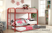 Opal Red Twin/Twin Bunk Bed image