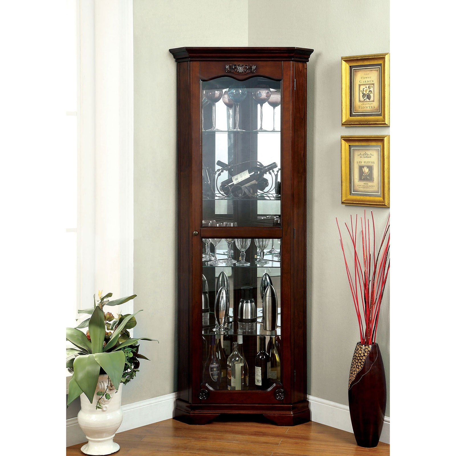 ORTLEY Walnut Curio image