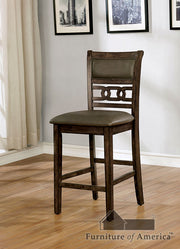 Flick Rustic Oak Counter Ht. Side Chair (2/CTN) image