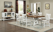 Auletta Transitional 7 Pc. Dining Table Set image