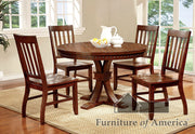 FOSTER I Dark Oak 5 Pc. Dining Table Set image