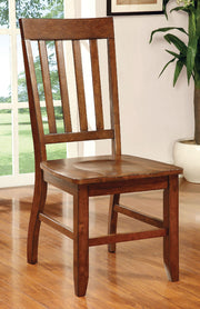 FOSTER I Dark Oak Side Chair (2/CTN) image