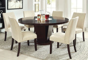 Cimma Espresso 7 Pc. Dining Table Set image