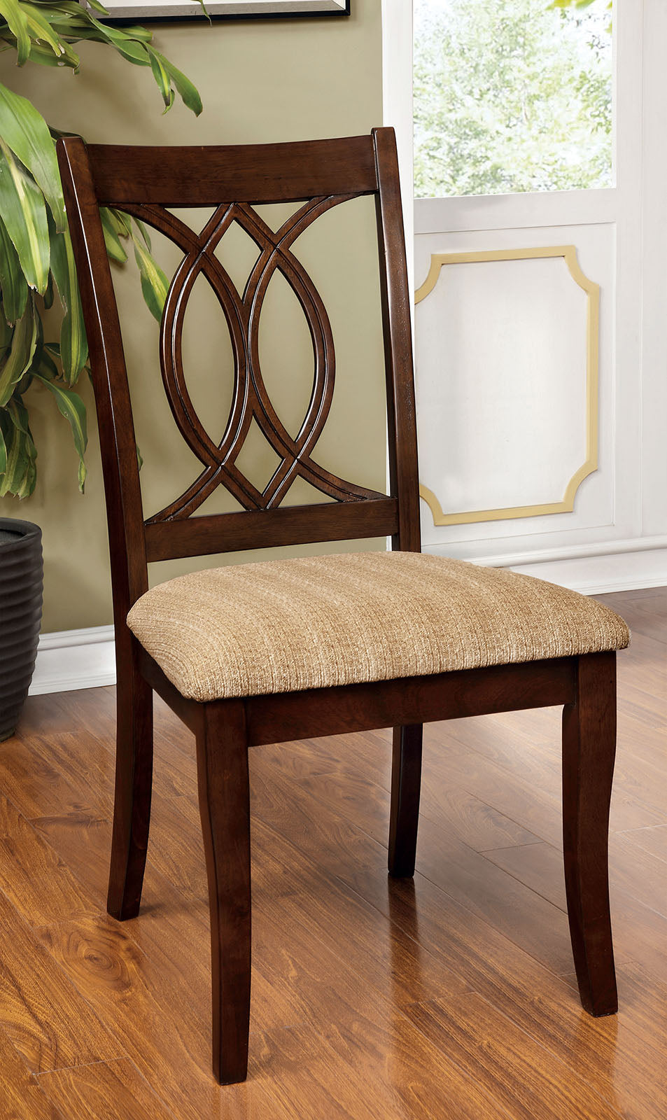 Carlisle Brown Cherry Side Chair (2/CTN) image