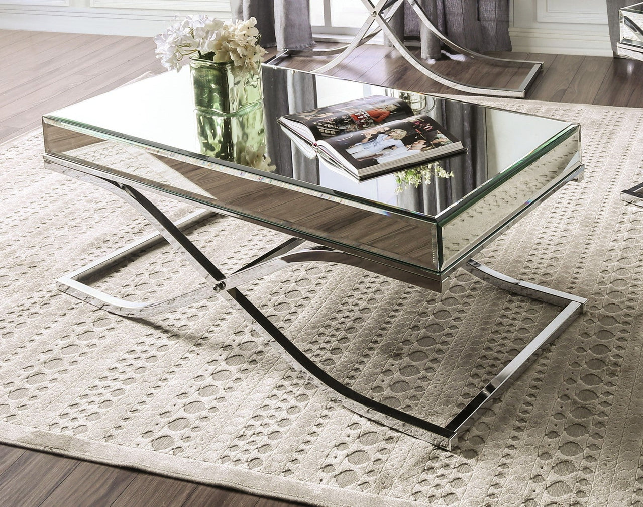 SUNDANCE Chrome Coffee Table, Chrome image