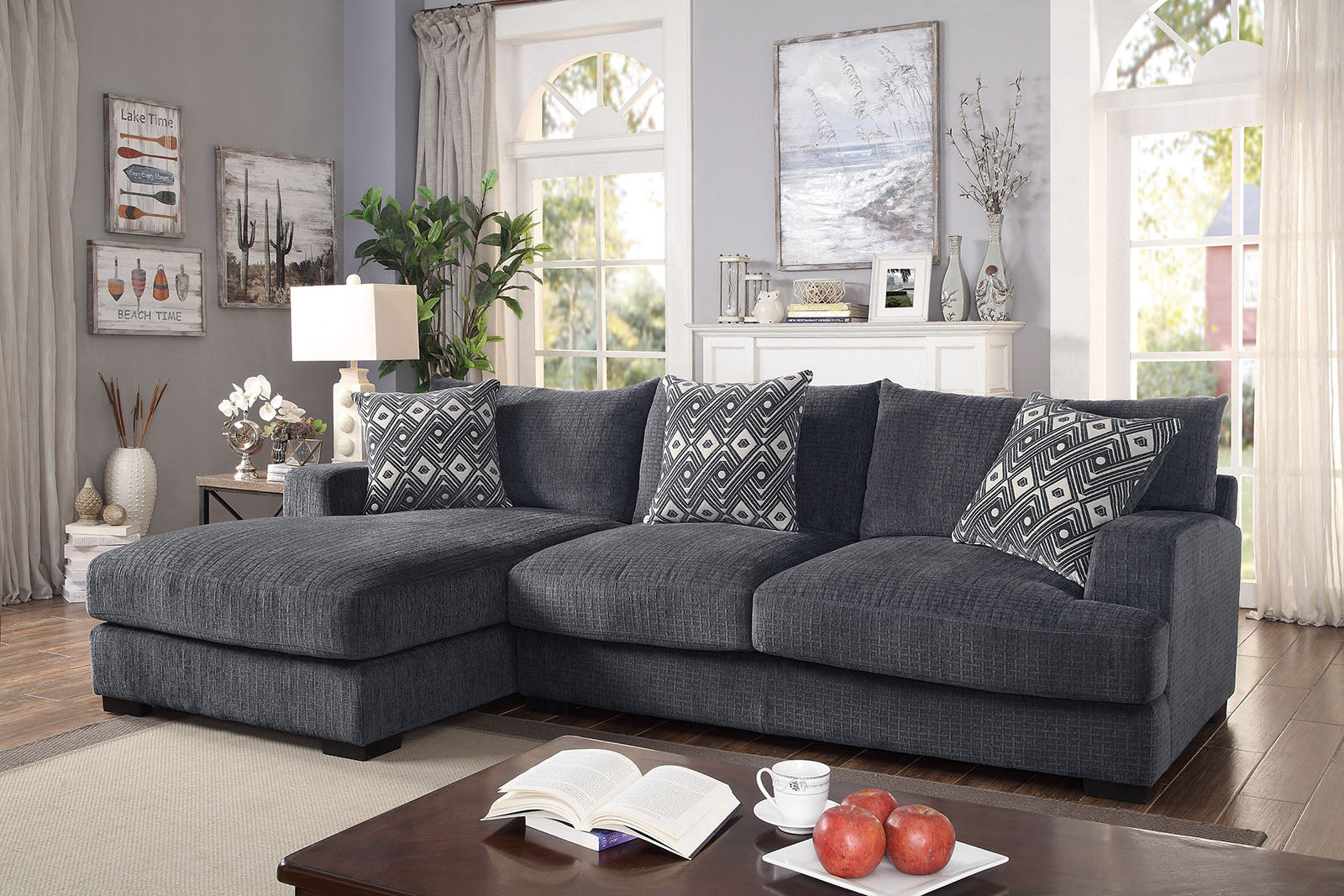 Kaylee Gray L-Shaped Sectional image