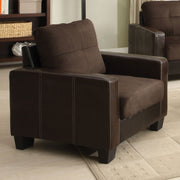 Laverne Chocolate/Espresso Chair, Chocolate image