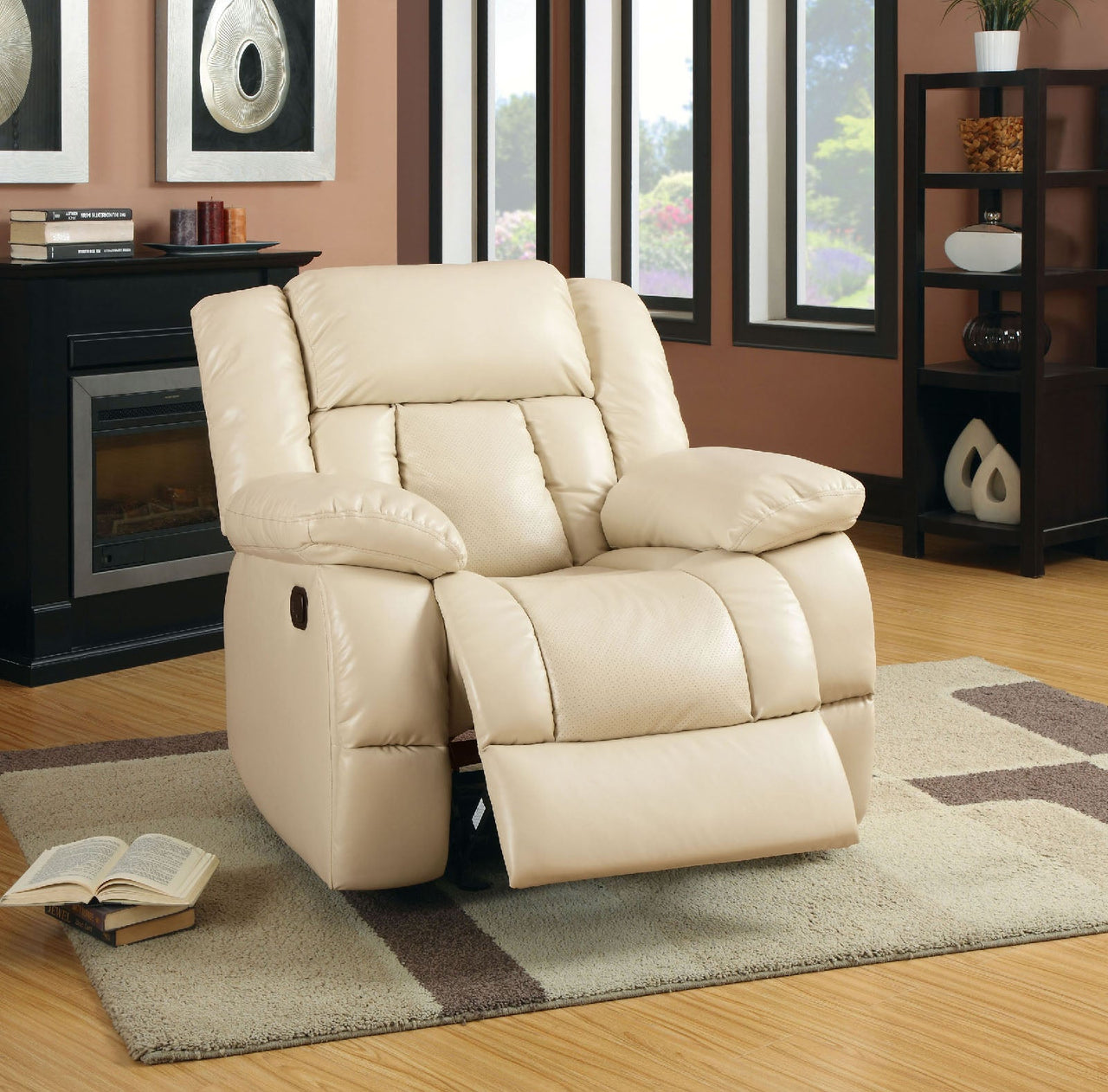 Barbado Ivory Glider Recliner image