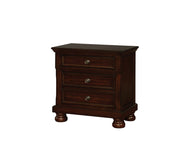 Castor Brown Cherry Night Stand image