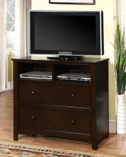 Corry Dark Walnut Media Chest image