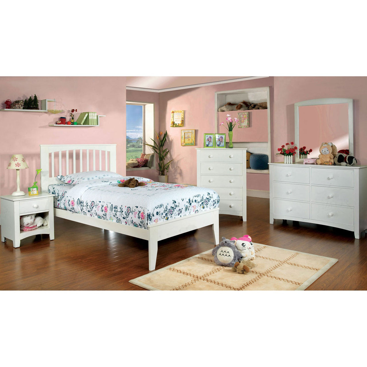 PINE BROOK White 4 Pc. Full Bedroom Set image