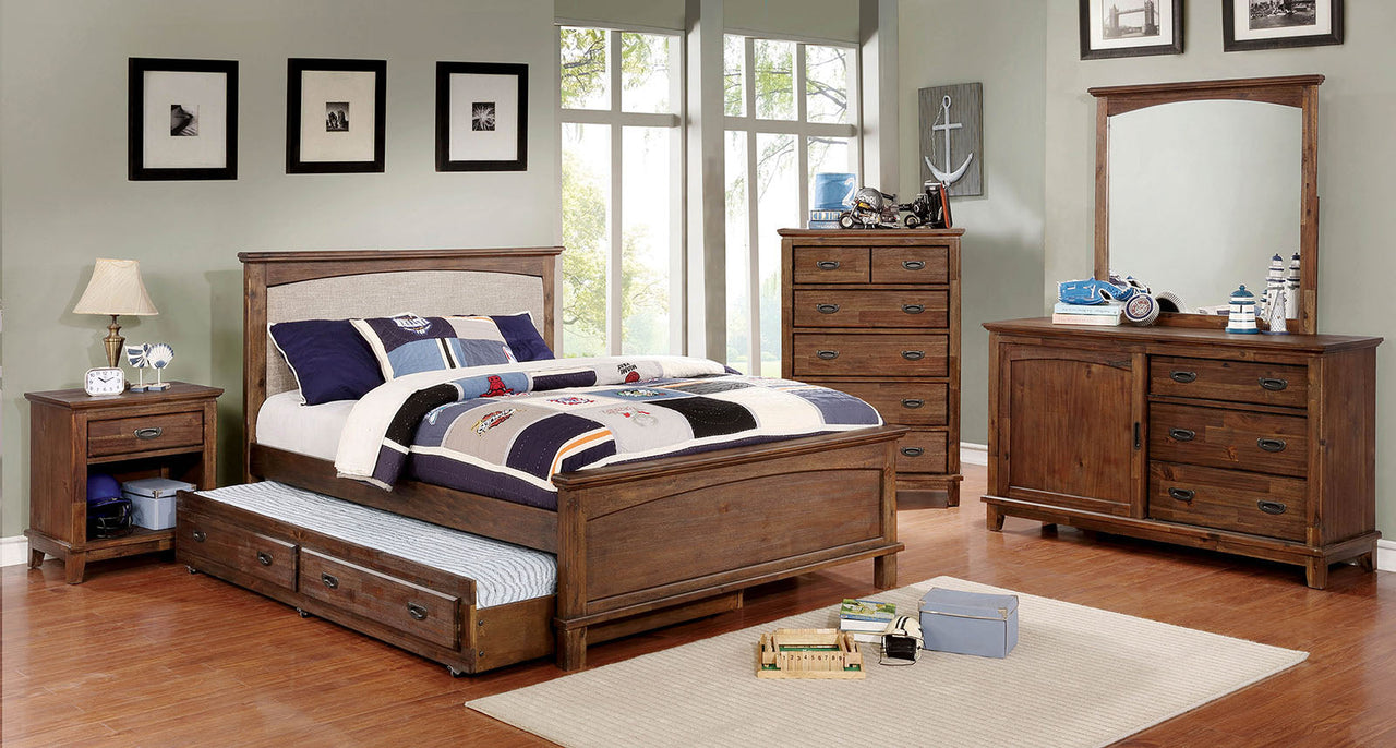 Colin Dark Oak 4 Pc. Twin Bedroom Set image