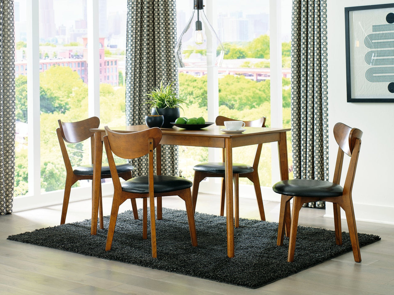 Parrenfield Dining Table and Chairs Set of 5 image