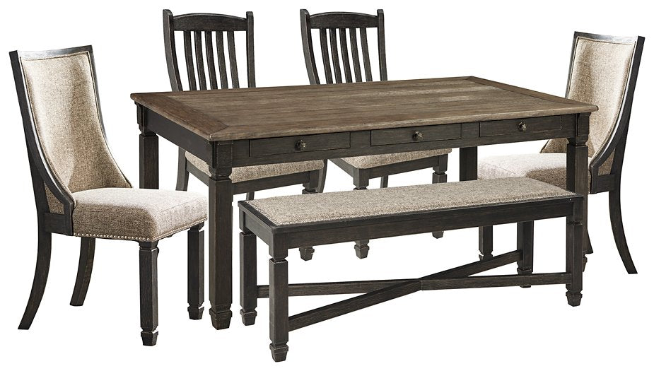 Tyler Creek 6-Piece Dining Room Set image