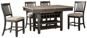 Tyler Creek 5-Piece Counter Height Dining Room Set image