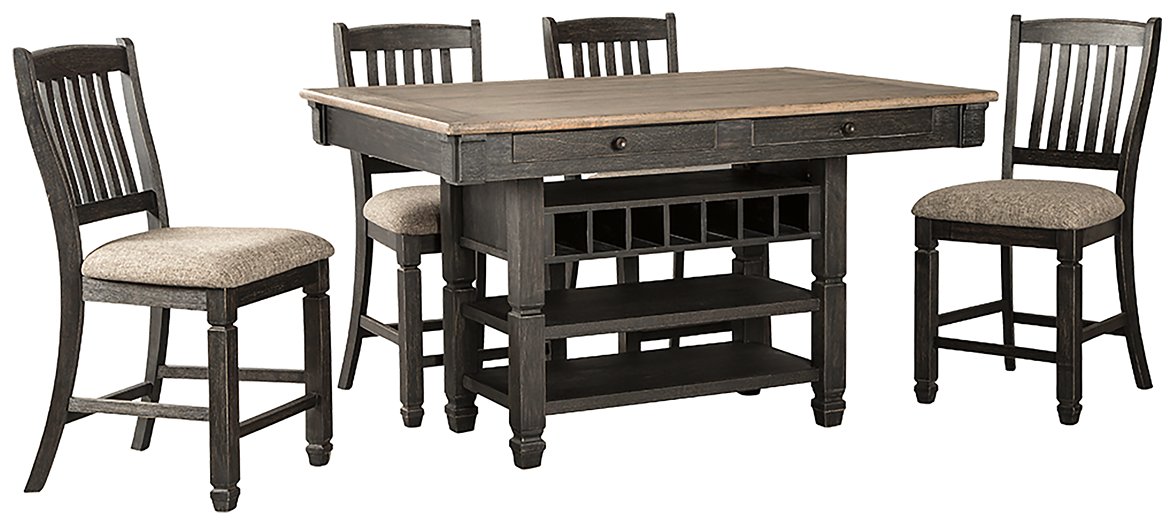 Tyler Creek 5-Piece Counter Height Dining Room Set image